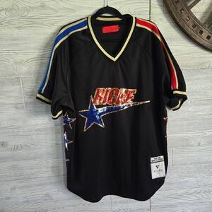 Vie + Riche Sequin Star Mens Shirt SZ 3XL